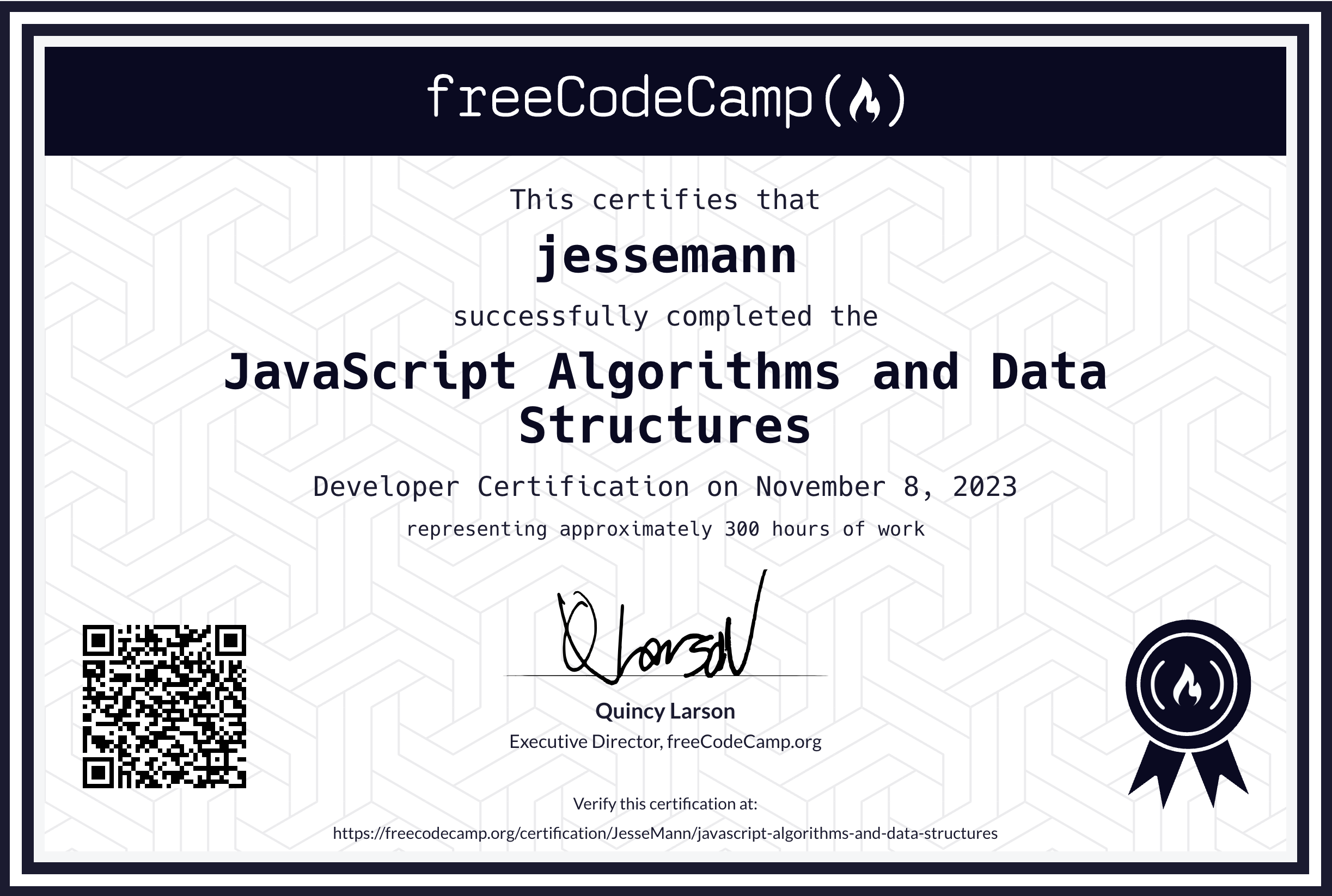 JavaScript Certification